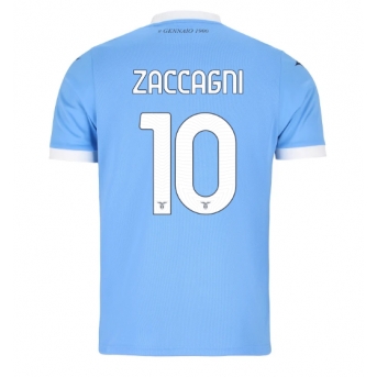 Lazio Mattia Zaccagni #10 Maglia Gara Casa Repliche 2025-26 Maniche Corte